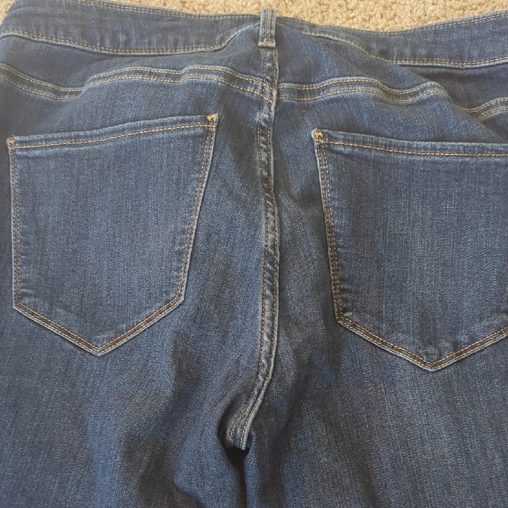 Hollister Mid Rise Dark Wash Jeggings Skinny Jeans Size‎ 13R/31 W 28 L